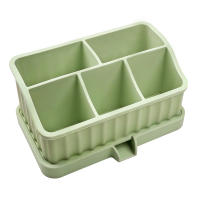 Cepillo de dientes de silicona pasta de dientes caja de almacenamiento estante baño estante - details 2