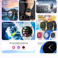 Reloj mujer inteligente exterior deporte modo podómetro ritmo cardíaco presión arterial hombre Bluetooth llamada reloj - details 1