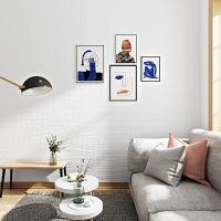 Pegatinas de Pared 3D de Lino, Impermeables, Anticolisión, para Cabecera de Cama, Bolsa Suave Autoadhesiva, Resistente a la Humedad, para Decoración de Paredes - details 5