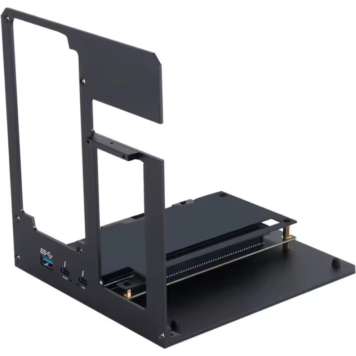 GOLDSOUN Caja externa para GPU Thunderbolt 3/4, eGPU para portátiles y dispositivos portátiles para juegos, Compatible con base para tarjeta gráfica externa - 1