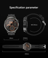 Reloj inteligente 1,85 pulgadas HD pantalla grande NFC Reloj inteligente hombres Bluetooth llamada presión arterial GPS al aire libre seguimiento deportivo Smarthwatch brújula esfera personalizada salud Smartwatch - details 22