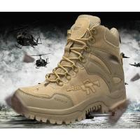 Botas militares de invierno 2024 para hombre, botines Chukka de combate - details 3