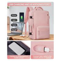 Mochila para maleta de cabina Ryanair para mujer, equipo de mano impermeable con USB - details 21