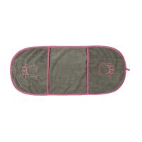 Toalla de baño de microfibra de pelo alto-bajo para mascotas, toalla de bolsillo absorbente fuerte, secado rápido para gatos y perros - details 10