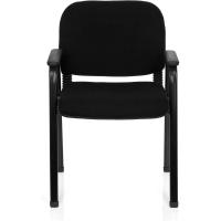 704340 Silla de Visita XT 650 Tela Negro Silla de Conferencia tapizada con reposabrazos, apilable - details 8