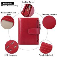 Cartera pequeña para mujer, tarjeta de bloqueo, cartera, regalos originales para mujer - details 2
