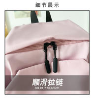 Mochila de color sólido Nueva mochila escolar al por mayor para estudiantes Mochila de ciclismo impermeable, portátil, deportiva y de gran capacidad para exteriores - details 2