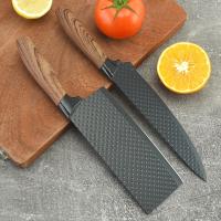 Juego de cuchillos de cocina de 6 piezas, especial de chef, cuchillo para cortar verduras, cuchillo para cortar huesos, cuchillo para frutas, tijeras multiusos y cuchillo para frutas, juego de cuchillos de cocina saludables adecuados para el hogar, cocina - details 15