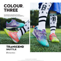 Zapatos de fútbol del mismo estilo para hombres y mujeres, uñas rotas, césped artificial en acción, competencia de entrenamiento, tecnología transpirable antideslizante - details 21