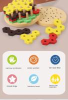 Children Wooden Puzzle Toys hand-eye coordination Thought Cell Pairing Game Kids Intelligence Development Early Educational Toys - details 1