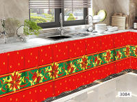 HTC Lababo-cortina corta para cocina, 150x70cm - details 77