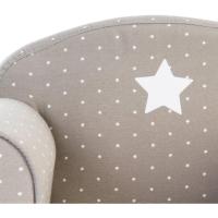 Sillón Infantil Atlmátrica Marrón Taupe Ideal para Muebles y Organización - details 3