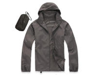 Chubasquero para hombre, chaqueta impermeable con capucha para exteriores, cortavientos ligero para ciclismo - details 14