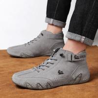 Botas Informales De Motocicleta Para Hombre, Zapatos Impermeables De Alta Calidad, Calzado De Lujo, Invierno, 2023 - details 8