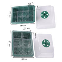 Bandejas de inicio de semillas con luz de cultivo, Kits de Inicio de siembra con cubierta de cúpula de humedad, bandejas de germinación de plantas de jardinería interior - details 2