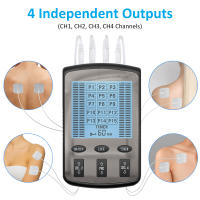 Masajeador Eléctrico TENS de 15 Modos Estimulador Muscular EMS para Alivio del Dolor en Cuello y Espalda Herramienta de Terapia Física con Electrodes - details 3
