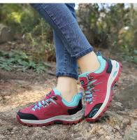 Nuevo Modelo 2025 Zapatos De Senderismo Profesionales De Piel De Ante Para Mujer, Calzado De Trekking Al Aire Libre, Zapatillas De Montaña, Seguimiento De Escalada, Baratos, 2022 - details 14