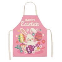 Delantal de lino con estampado Floral para adultos y niños, delantal de dibujos animados de plantas, accesorios de cocina para el hogar - details 15