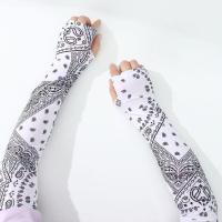 Mangas de Deportes de Seda de Hielo Protección UV para Brazos de Hombres y Mujeres - details 3