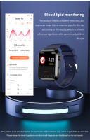 Reloj Inteligente de Fitness 2023 Nuevos Glúcidos y Ácidos de Sangre para Hombres con ECG+PPG Rastreador de Pulsera Bluetooth para Llamadas Monitor de Ritmo Cardíaco - details 3