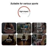 TEVEO Impact Women Fiess Sports Biker 4.5" Banda baja acanalada Pantalones cortos de yoga Entrenamiento Scrunch Butt Leggings sin costuras - details 2