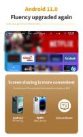 Proyector portatil K2 doméstico Oficina Android 11 wifi cine en casa - details 19