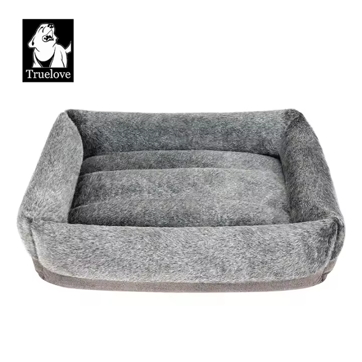 Truelove-cama cálida de felpa para mascotas, cama moderna de felpa suave para gatos y perros, autocalentable, para dormir en interiores, otoño e invierno, TLR1905 - 1