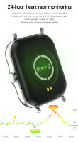 Reloj mujer inteligente Fitness deporte Bluetooth llamada sano ritmo cardíaco hombre reloj - details 6