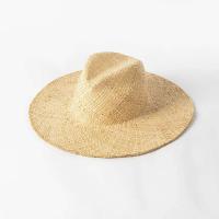 Sombrero de Verano con Pompón y Cinturón Estilo Derby Natural para Mujeres - details 0