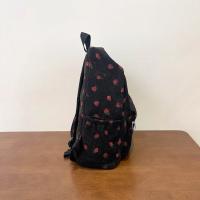 Mochila De Con Estampado De Fresa Pequeña Y Fresca Para Mujer, Bolso De Escuela Secundaria, Ligero Y Simple, Novedad - details 3