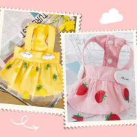 Vestido De Verano Para Perro Con Estampado De Fresa Y Piña Vestido Dulce Para Gato Chihuahua Yorkie Ropa De Mascota Summertop Pet Supplies - details 2
