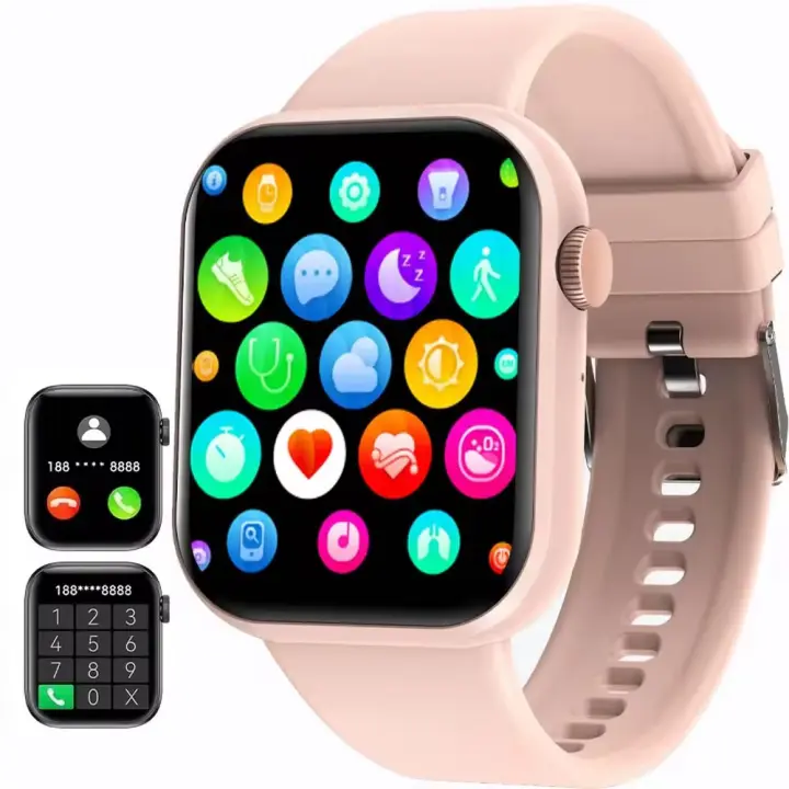 Arterial Resistant to Agua IP68 para Android and iOS Gift Perfecto Reloj Inteligente para Mujer with Función de Ritmo Cardíaco y Presión - 1