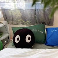 Almohada de Peluche Suave de Coal Negro con Patas Largas y Diseño de Dibujos Animados para Sofá de Casa y Cama de Coche Regalo de Anime - details 33