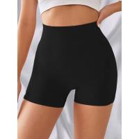 Pantalones cortos de impacto de cintura baja para mujer, pantalones cortos acanalados para entrenamiento, pantalones cortos de gimnasio, pantalones cortos de Yoga sin costuras - details 8