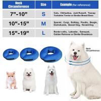 Collar Inflable Protector para Perros Postoperario Collar de Recuperación Suave para Mascotas Pequeñas, Medianas, Grandes Cono para Perros y Gatos - details 0