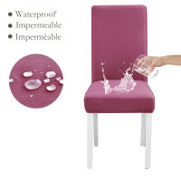 DUDUME Funda de tela impermeable para silla, cubierta elástica de LICRA suave para asiento de oficina, cocina, comedor y boda - details 20