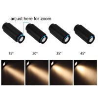 Luz de pista con cuello de cisne ajustable, lámpara de pared de techo con Ángulo de haz ajustable, Zoom, tienda de ropa, zapatos, galería de exposiciones - details 9