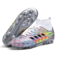 Nuevas botas rápidas locas para niños de escuela, zapatos antideslizantes de fútbol para hombres con clavos exteriores para el hogar de tamaño completo 34-46 para niñas, marca de bajo precio - details 5