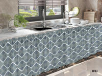 HTC Lababo-cortina corta para cocina, 150x70cm - details 15