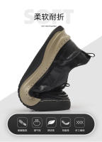 Zapatillas Deportivas de Moda para Hombres de Alta Gama Zapatos Versátiles de Cuero con Estilo Casual - details 6