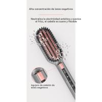 2025 nuevo anión peine alisador de pelo termostato casero cuidado del cabello pantalla táctil inteligente peine del pelo versión más amplia de la plancha de pelo - details 3
