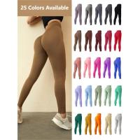 Pantalones de yoga elásticos para mujer, cintura alta, sin costuras, Crunch Ass, gimnasio, leggings - details 1