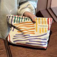 Bolso De Maquillaje Para Mujer Gran Capacidad Organizador Portátil De Viaje Bolsa De Lavado Con Cierre De Cremallera Material De Terciopelo - details 5