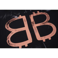 2025 Camisas casuales básicas de moda de verano, camisetas holgadas de algodón puro para hombres y nuevas camisas de manga corta para parejas con estampados de logotipos en la parte delantera - details 4