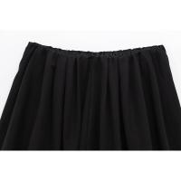 - Smooth Balloon Mini Women, Falda corta casual con cintura alta elástica para mujer - details 2