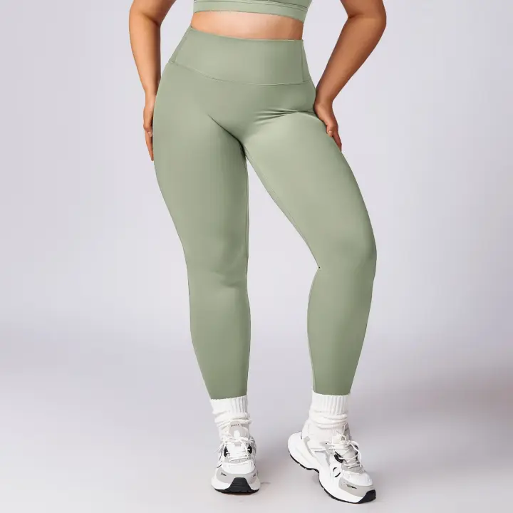 Leggings de Yoga Tight Talla Grande Adelgazamiento de Cadena Secado Rápida Transpirables - 1