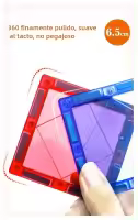 Bloques Magnéticos de Ventana de Moda DIY Coloridos Juguete Educativo Montessori para Interacción Padres-Hijos Regalos para Niños 2024 Romboss Bloques de Construcción con Objectivo Educativo de Flexibilidad Cognitiva Recomendada para Niños de 3-4 Años - details 12