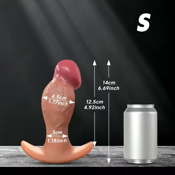 Leten Super Grande Película Realista de Silicona Juguete Intimo para Mujeres, Maricacho, Penetración Anal, Estilo Bicho Más Grande - 1