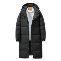 Abrigos de Invierno de Algodón para Hombres y Mujeres Cómodos Abrigos de Pareja, Cuello Alto Acolchado, Longitud Media, Calidez Parka - details 3