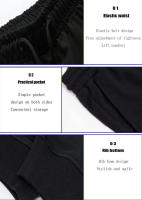 Pantalones Casuales Para Hombre Con Cierre De Cordón Estampado De Barril Ajuste Suave Para Primavera Otoño Pantalones Deportivos De Rodilla Larga - details 8